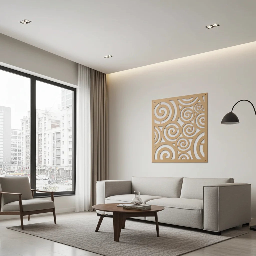 panel ornamental interior

panel decorativo moderno

decoración geométrica pared