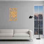 Revestimiento mural con panel ornamental geométrico moderno