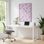 Panel ornamental geométrico para decoración interior