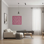 Panel ornamental geométrico para decoración interior